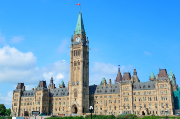 Centre Block - The main Building of the Canadian Parliamentary Complex